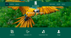 Desktop Screenshot of estima.vet.br