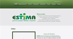 Desktop Screenshot of estima.org